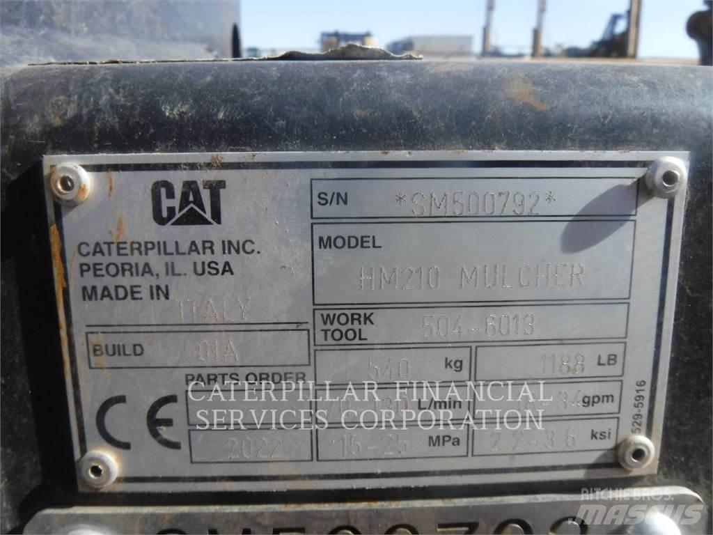 CAT HM210 Mežizstrādes mulčeri