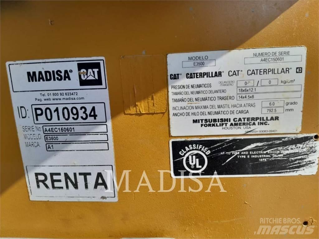 CAT LIFT TRUCKS E3500 Autokrāvēji - citi