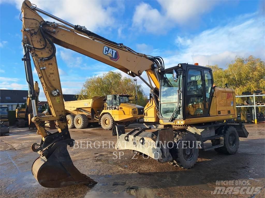 CAT M 314 Ekskavatori uz riteņiem