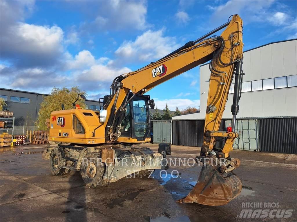 CAT M 314 Ekskavatori uz riteņiem