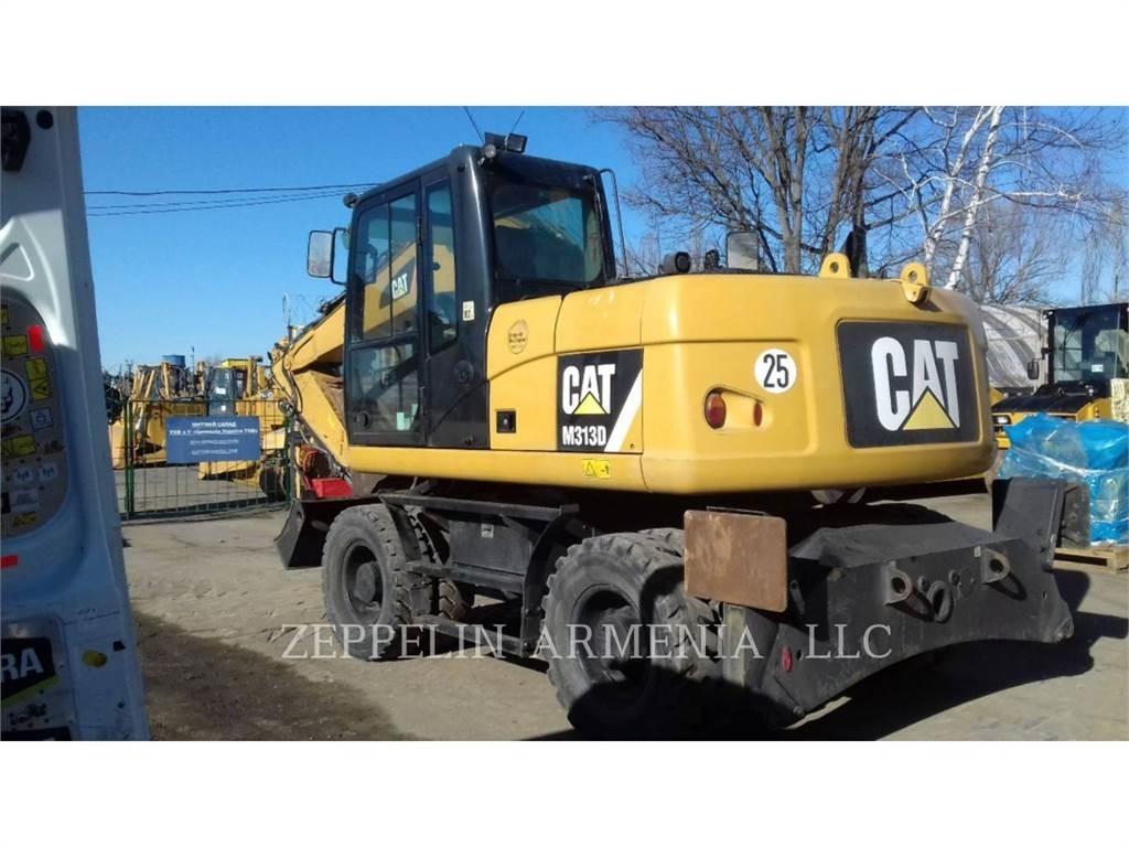 CAT M313D Ekskavatori uz riteņiem