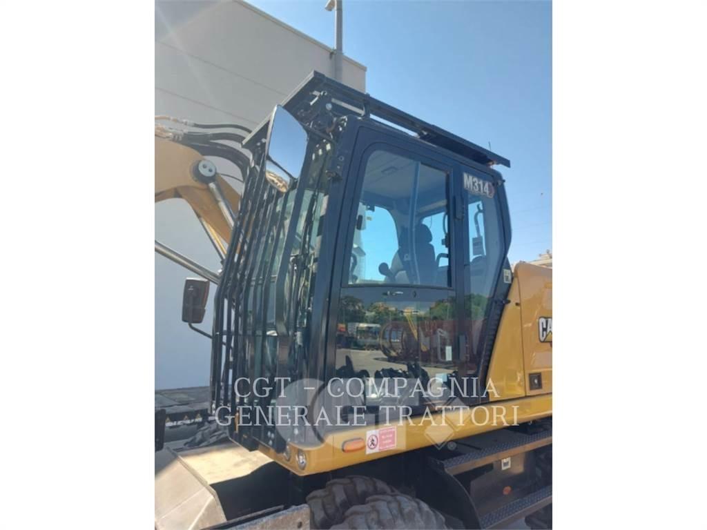 CAT M314 Ekskavatori uz riteņiem