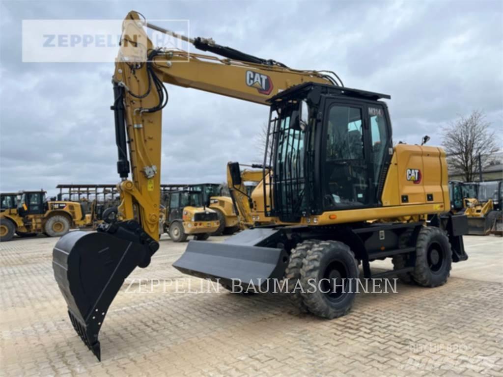 CAT M314-07A Ekskavatori uz riteņiem