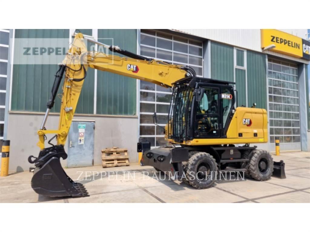 CAT M314-07A Ekskavatori uz riteņiem