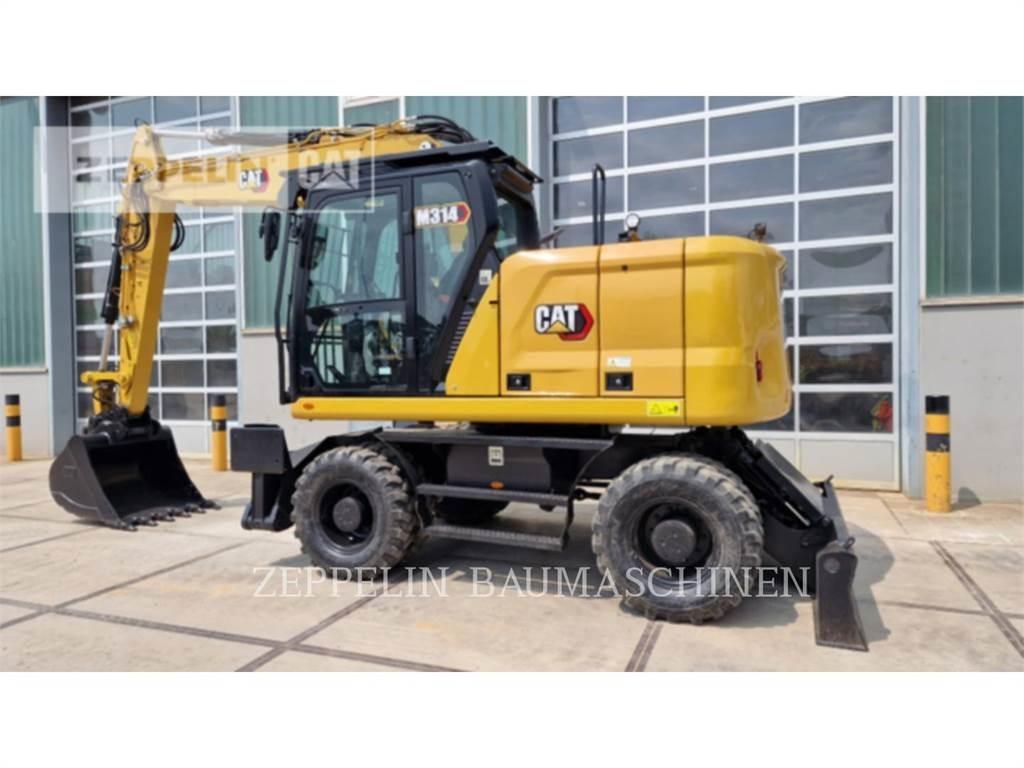 CAT M314-07A Ekskavatori uz riteņiem