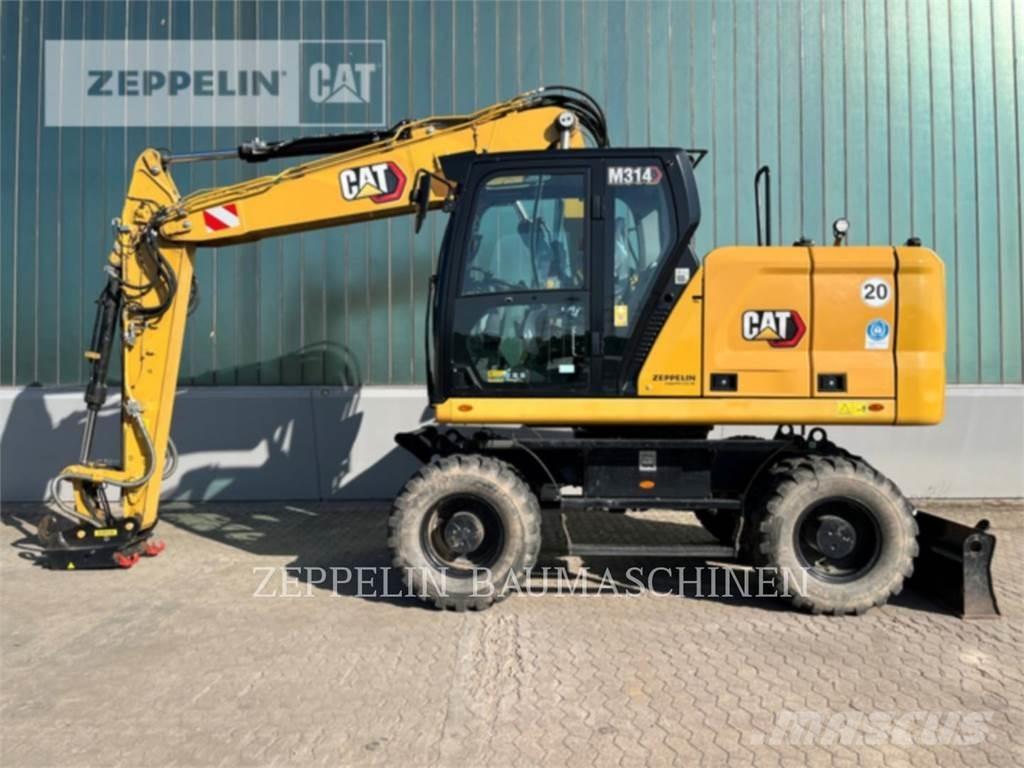 CAT M314-07A Ekskavatori uz riteņiem
