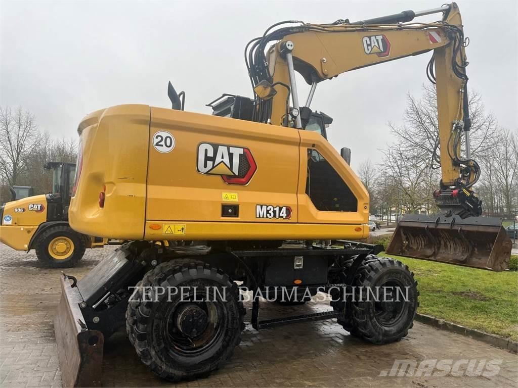 CAT M314-07A Ekskavatori uz riteņiem