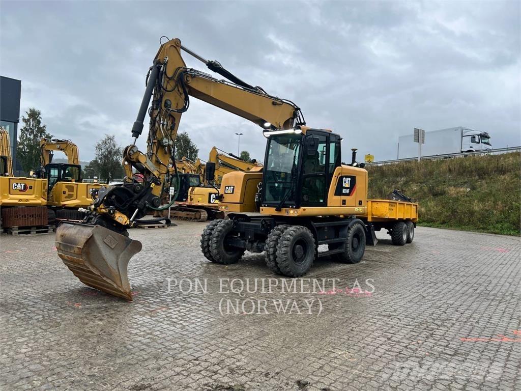 CAT M314F Ekskavatori uz riteņiem