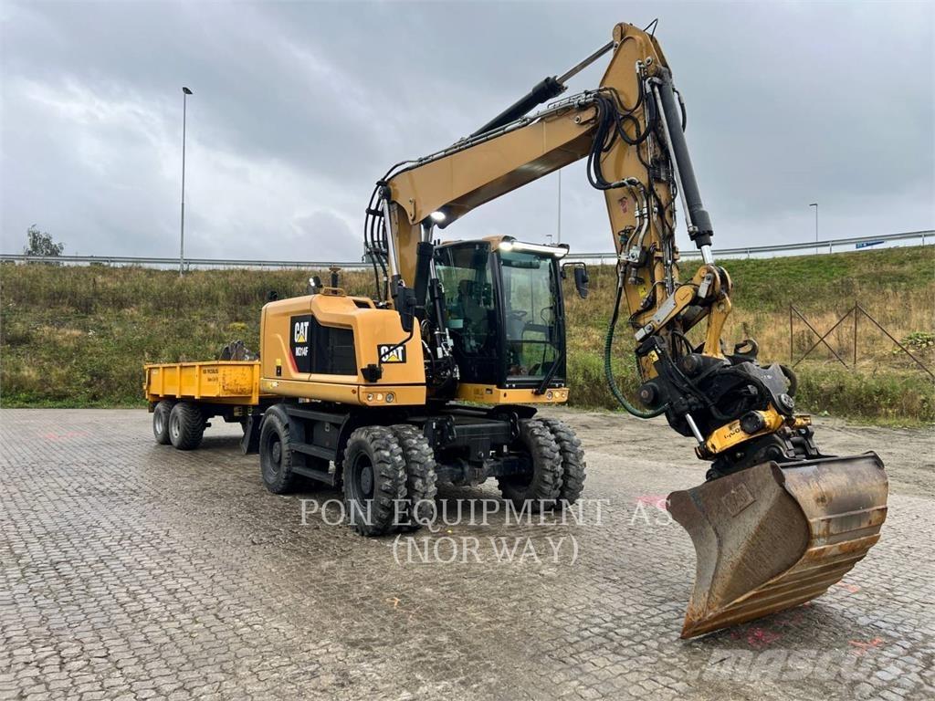 CAT M314F Ekskavatori uz riteņiem