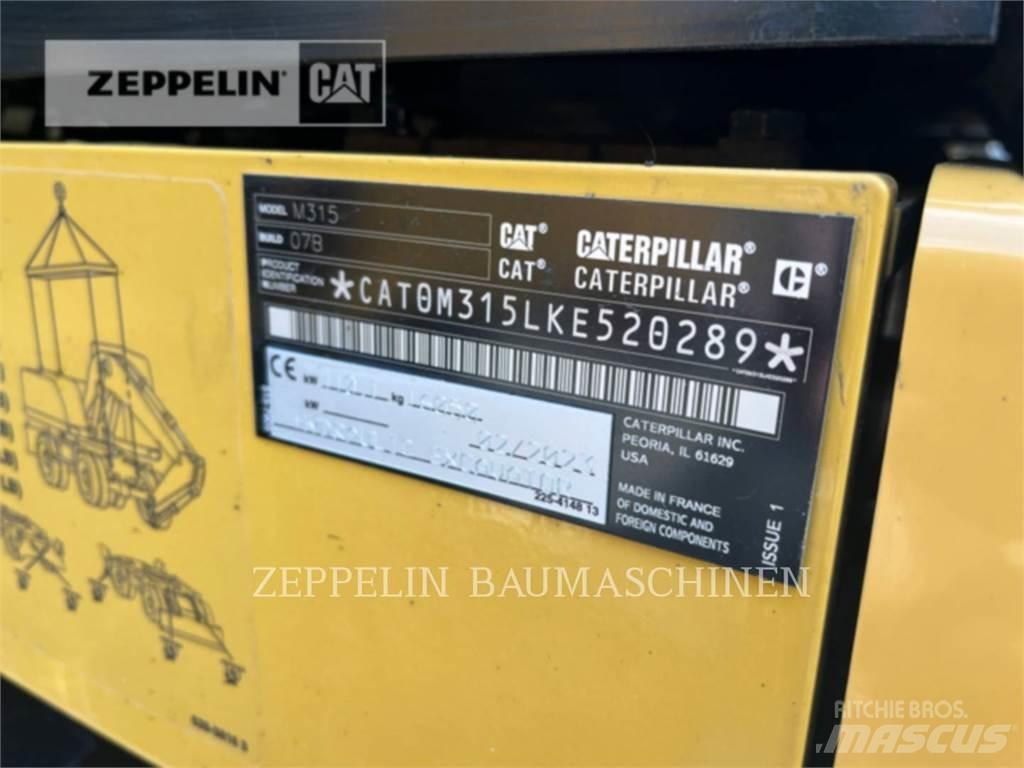 CAT M315-07A Ekskavatori uz riteņiem