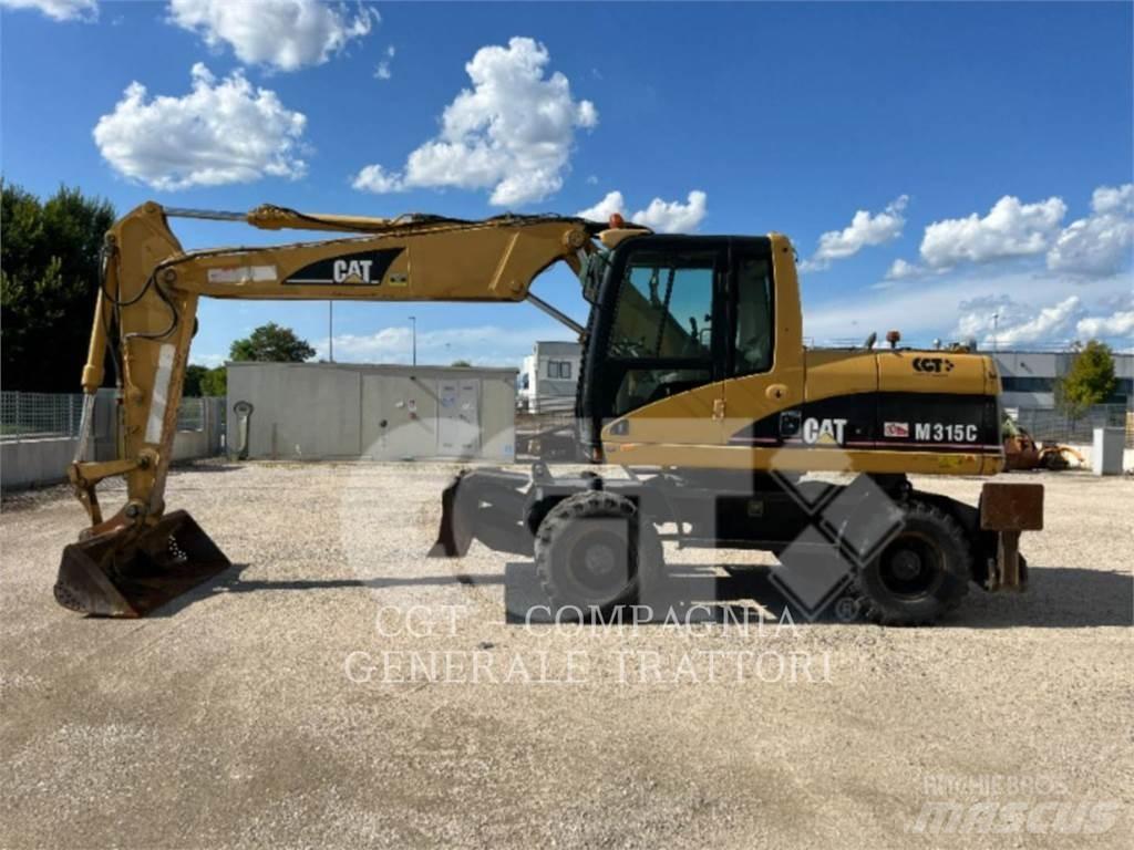 CAT M315C Ekskavatori uz riteņiem