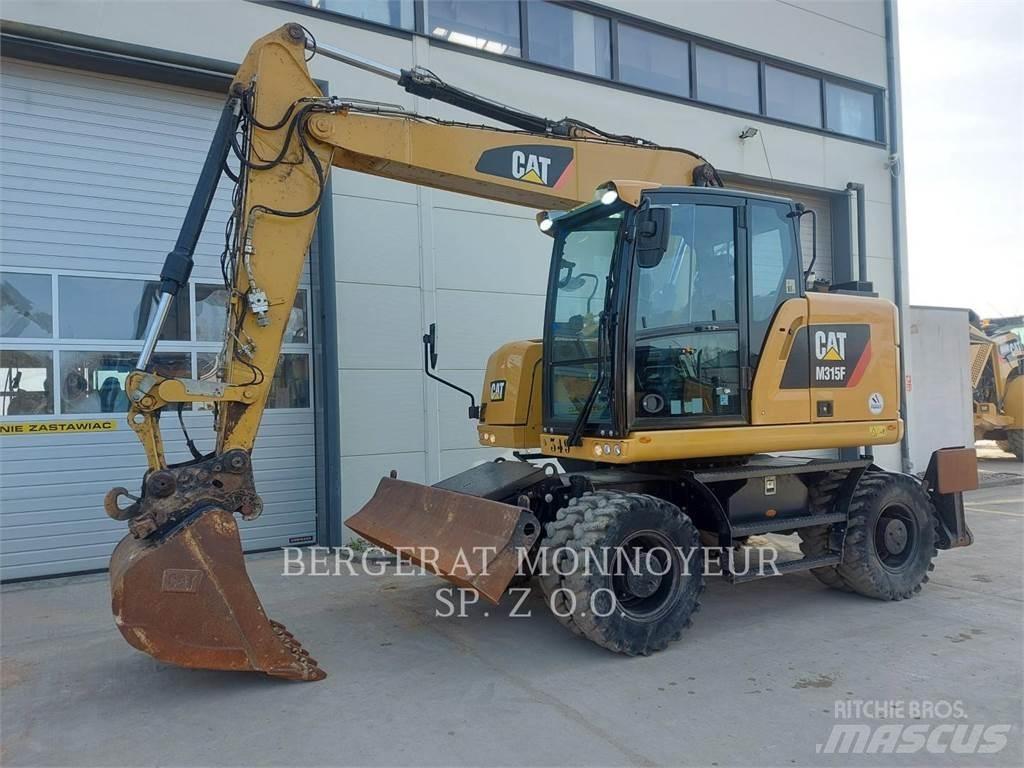 CAT M315F Ekskavatori uz riteņiem