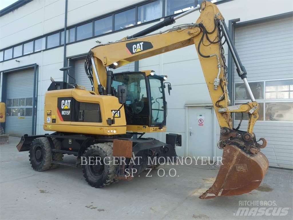 CAT M315F Ekskavatori uz riteņiem