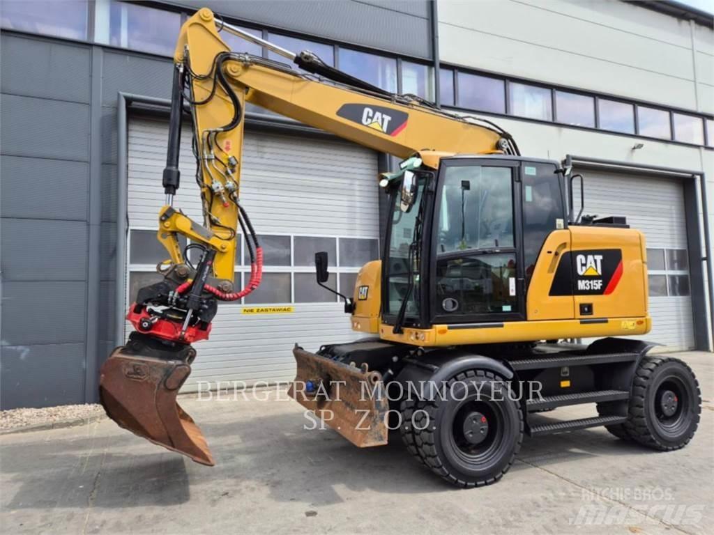 CAT M315F Ekskavatori uz riteņiem
