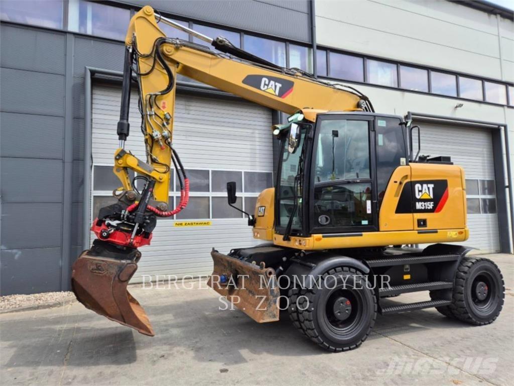 CAT M315F Ekskavatori uz riteņiem