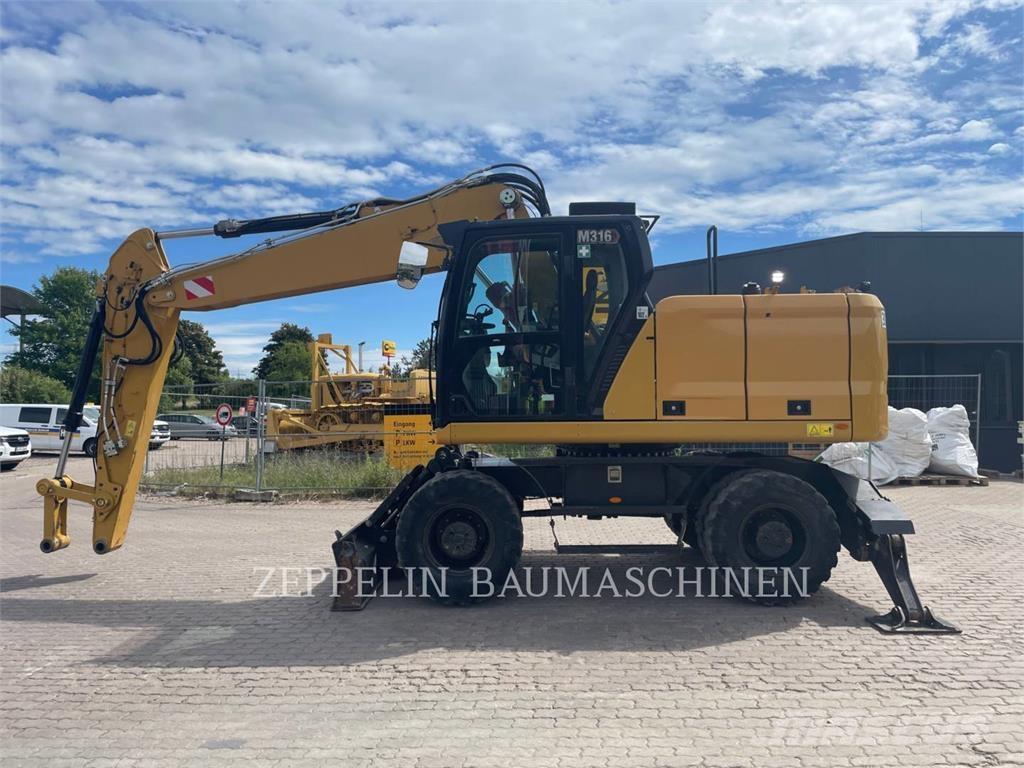 CAT M316-07A Ekskavatori uz riteņiem