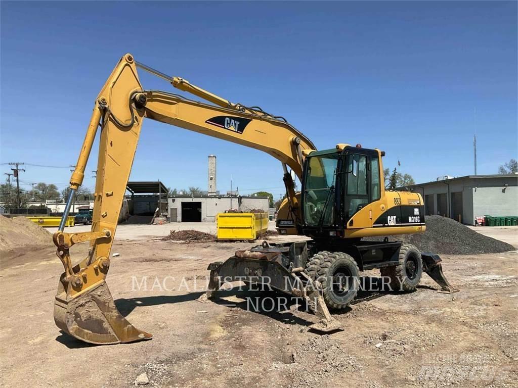CAT M316C H Ekskavatori uz riteņiem