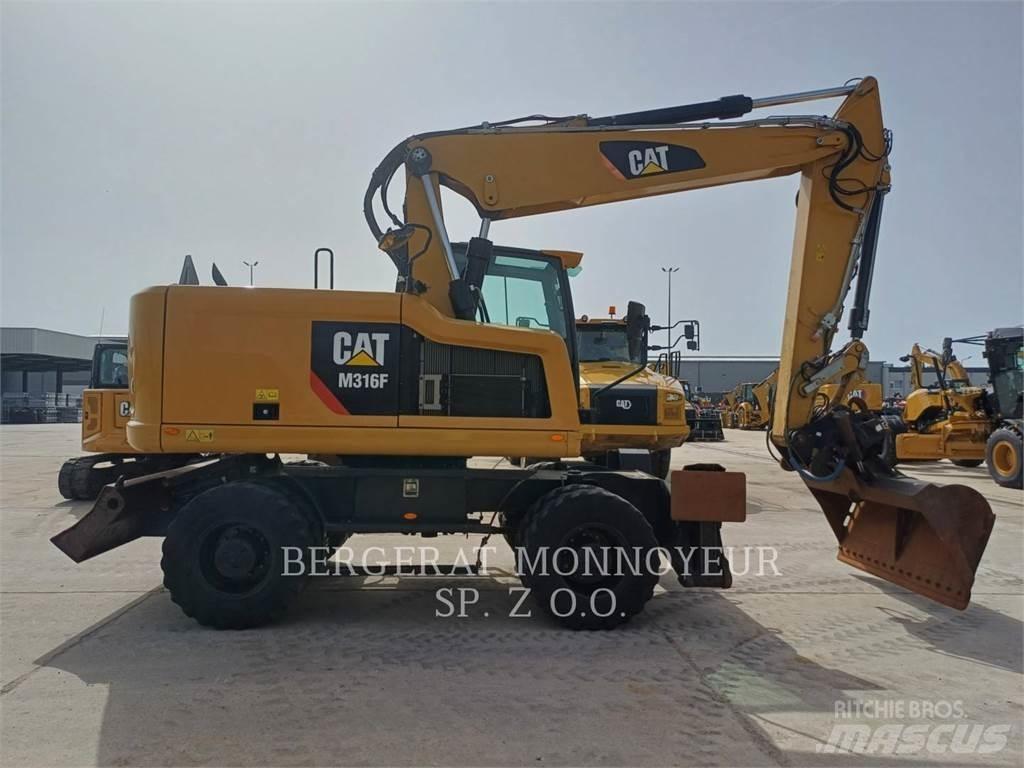 CAT M316F Ekskavatori uz riteņiem