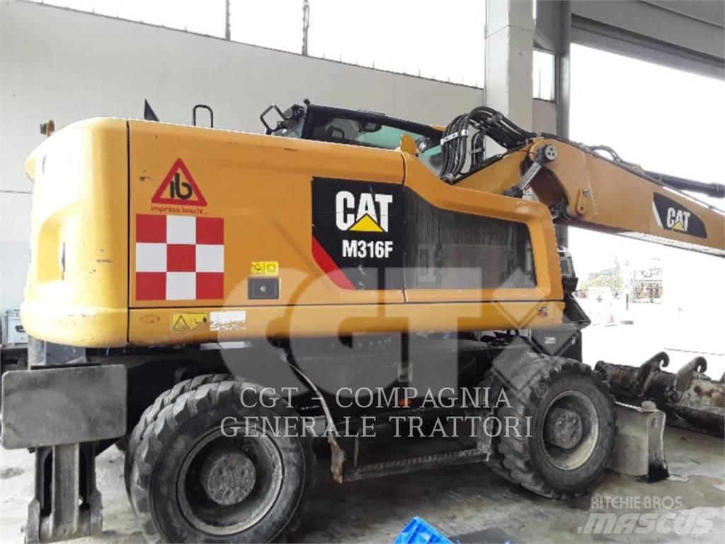 CAT M316F Ekskavatori uz riteņiem