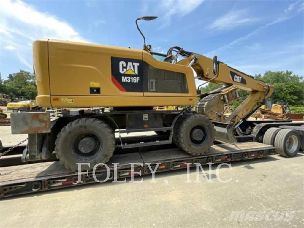 CAT M316F Ekskavatori uz riteņiem
