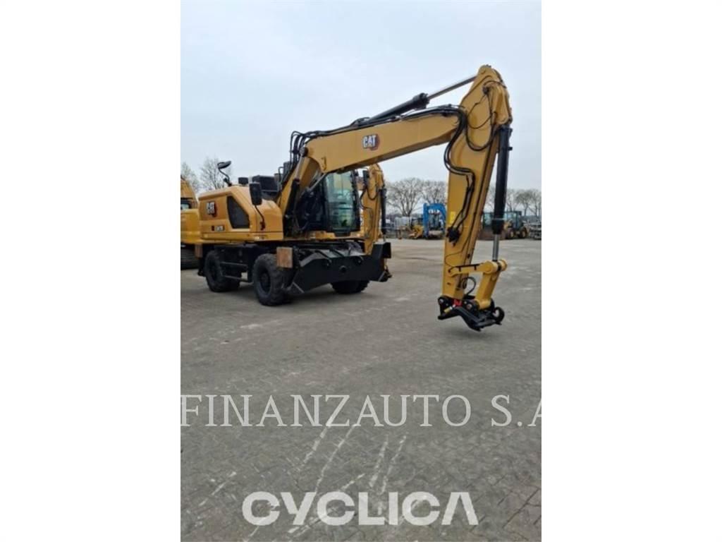 CAT M318 Ekskavatori uz riteņiem