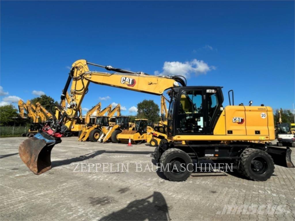 CAT M318-07A Ekskavatori uz riteņiem