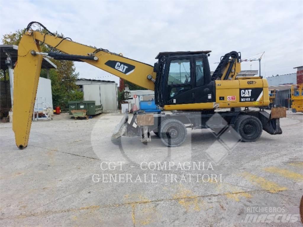CAT M318D MH Ekskavatori uz riteņiem