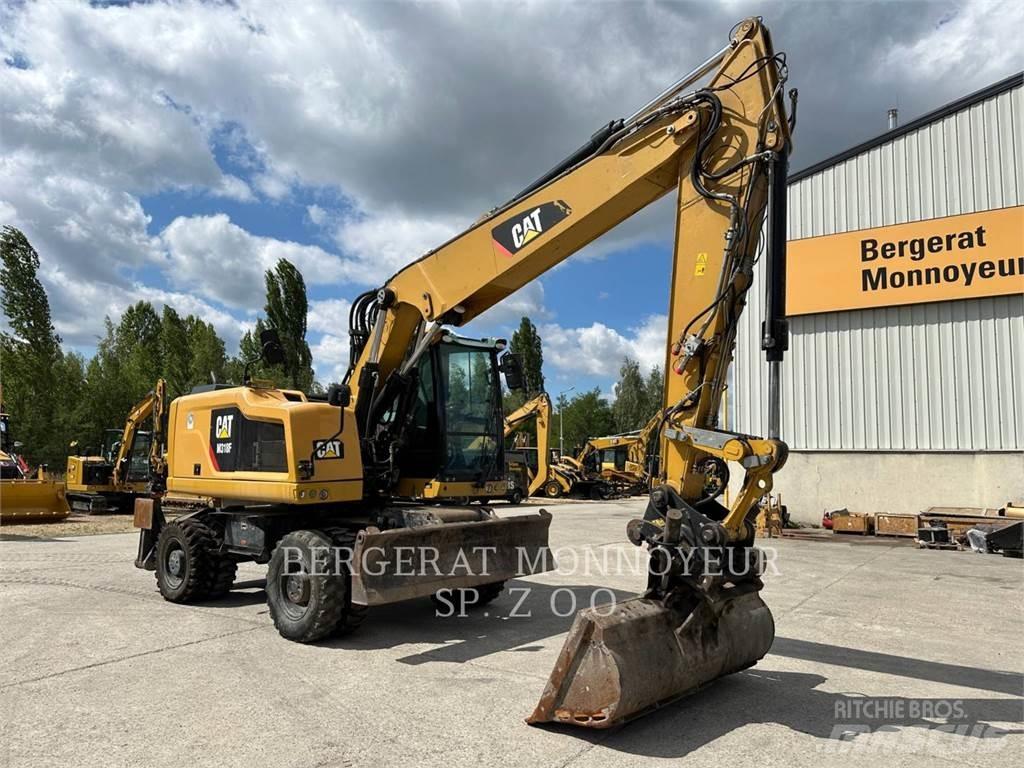 CAT M318F Ekskavatori uz riteņiem