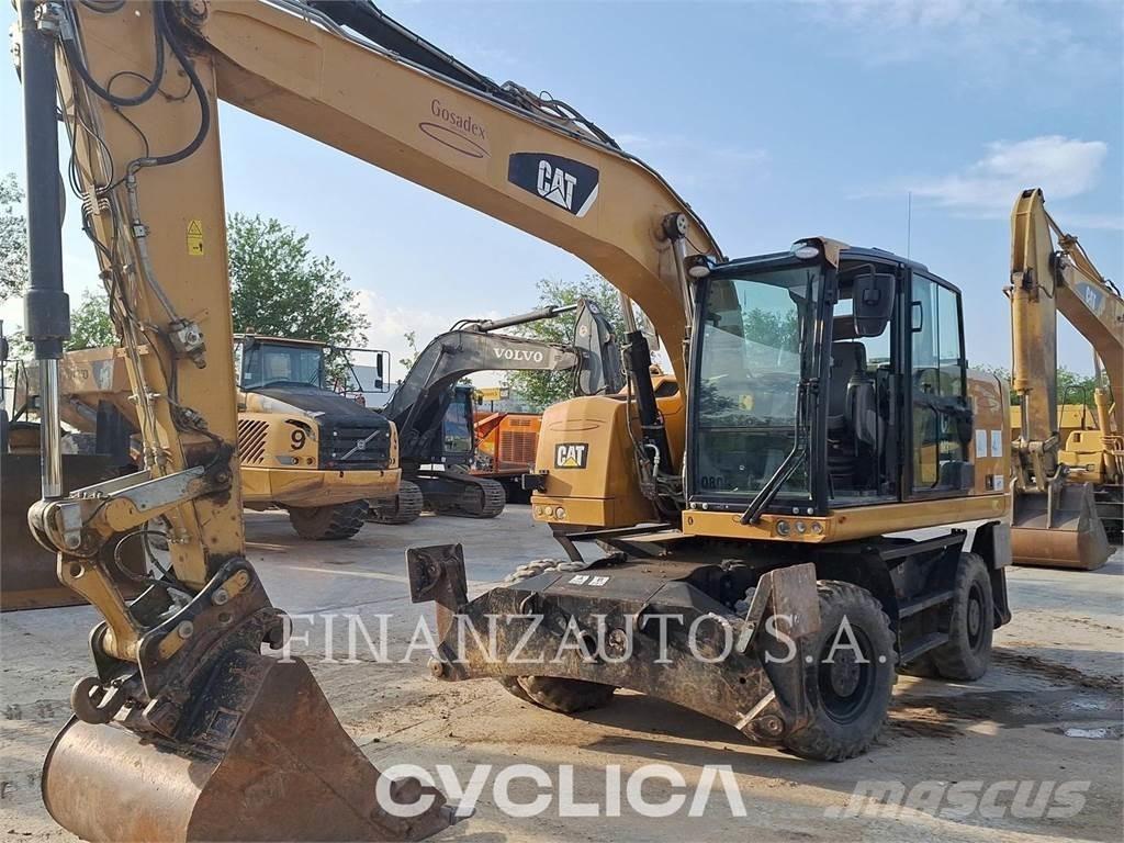 CAT M318F Ekskavatori uz riteņiem
