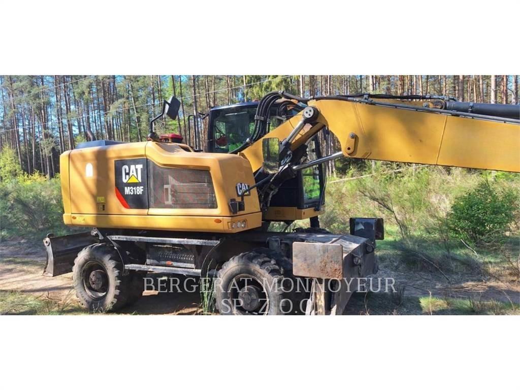 CAT M318F Ekskavatori uz riteņiem