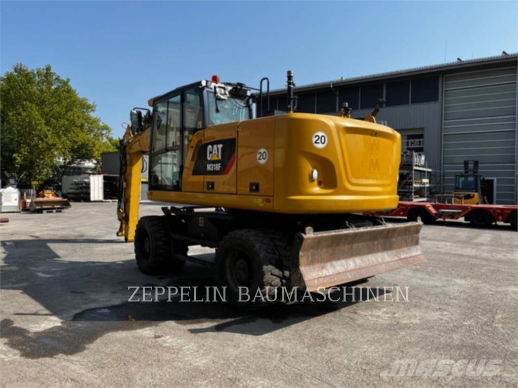 CAT M318F Ekskavatori uz riteņiem