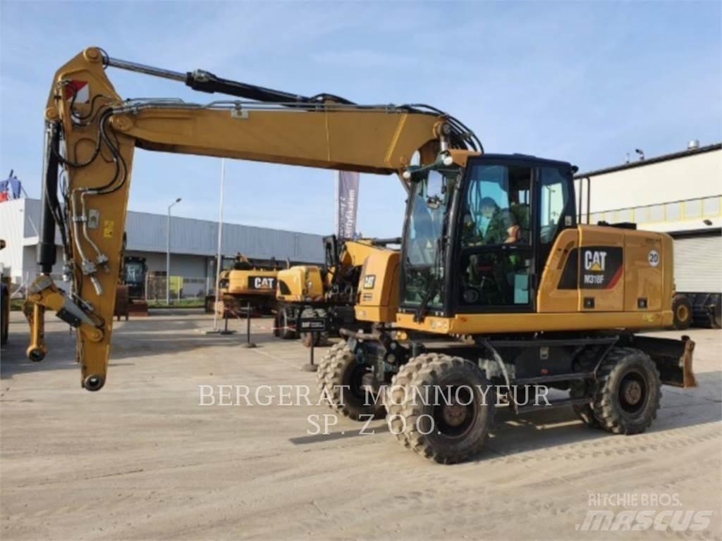 CAT M318F Ekskavatori uz riteņiem