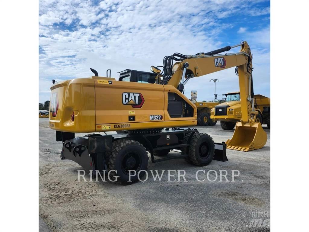 CAT M322 Kāpurķēžu ekskavatori