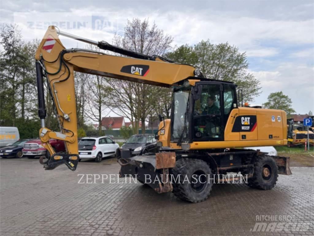 CAT M322F Ekskavatori uz riteņiem
