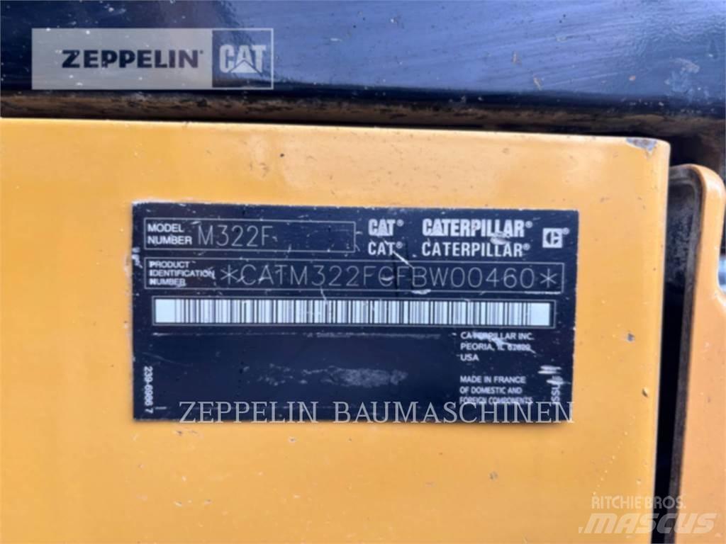 CAT M322F Ekskavatori uz riteņiem