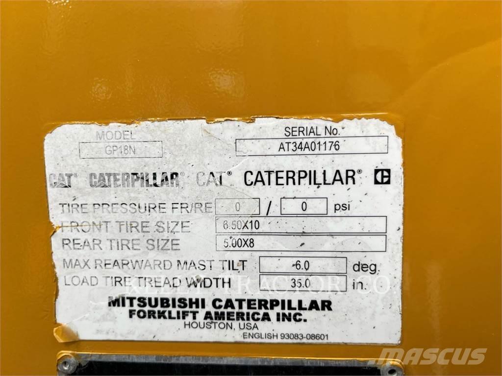 CAT MCFGP18N5 LPG tehnika