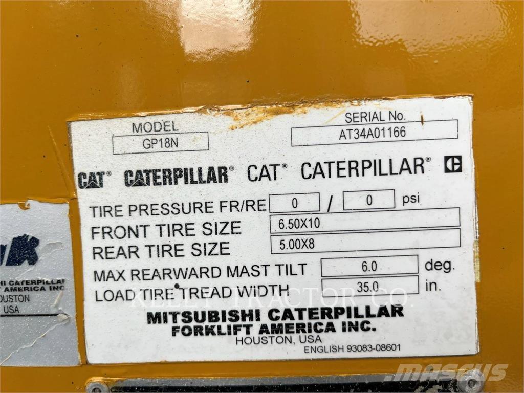 CAT MCFGP18N5 LPG tehnika
