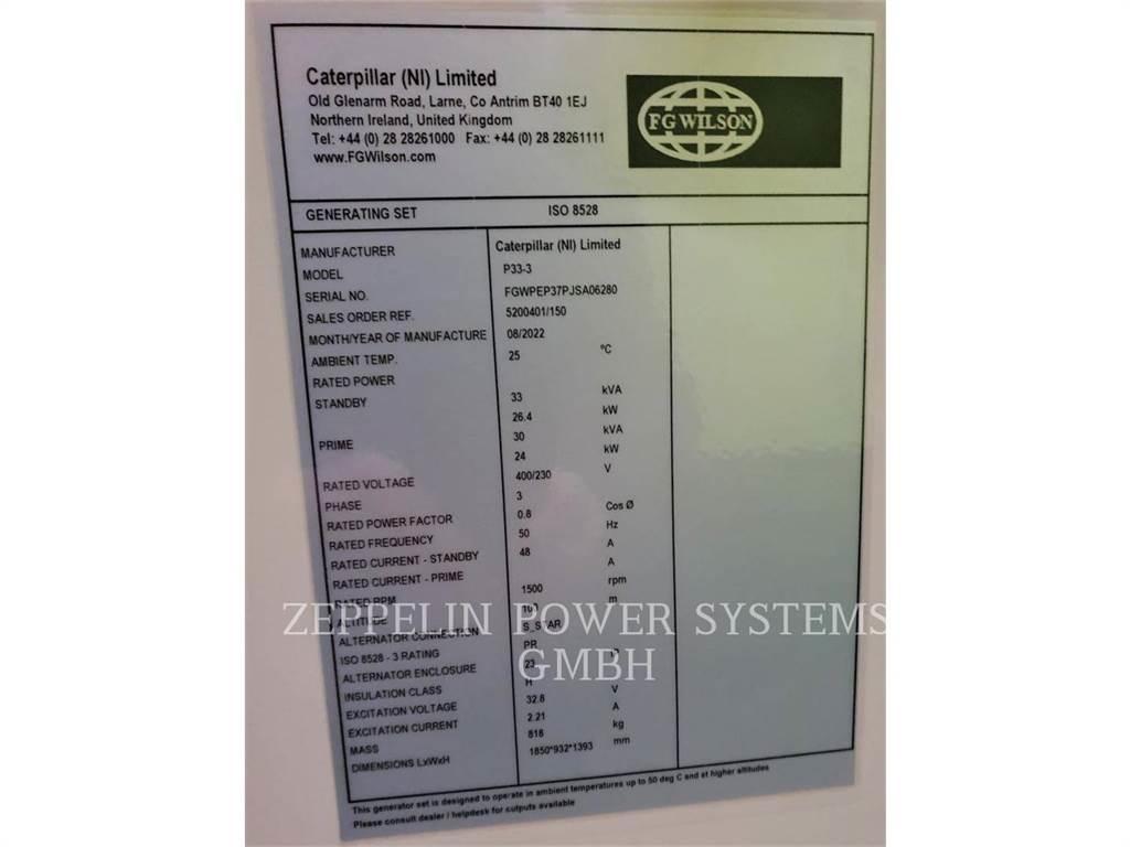 CAT PPO P33-3 Citi ģeneratori