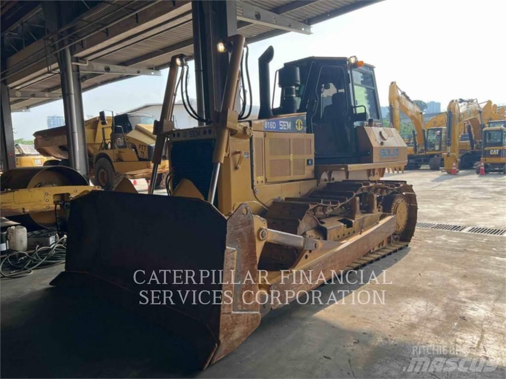 CAT SEM816D Kāpurķēžu buldozeri