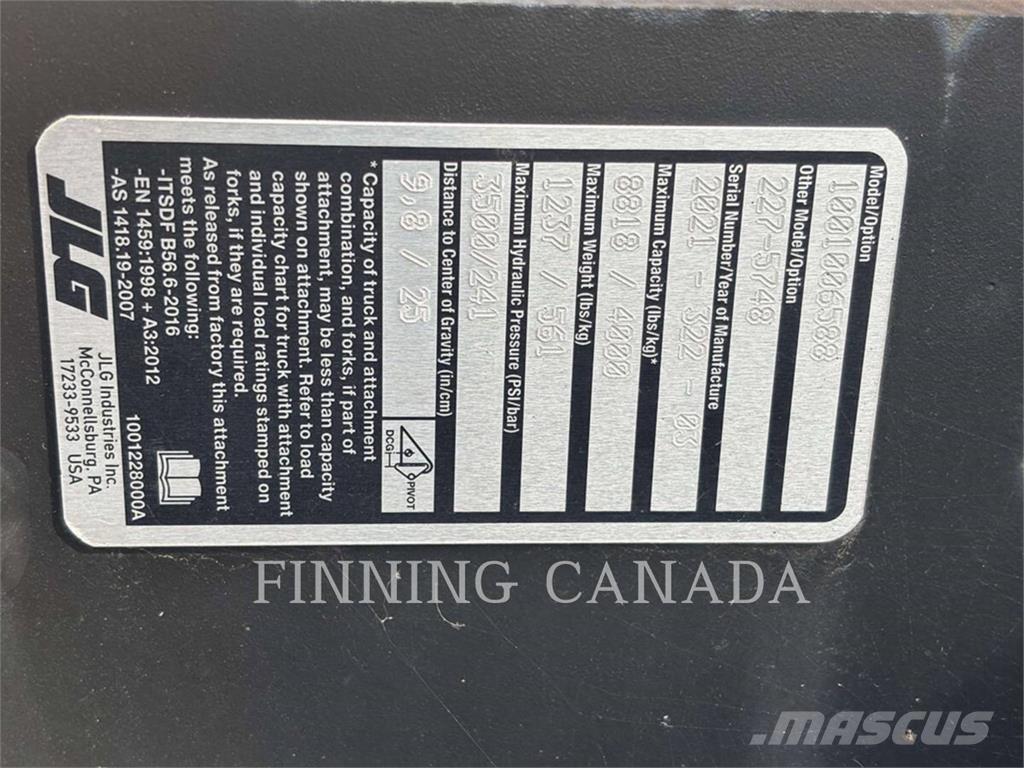 CAT TH62-CR-74 Dakšas