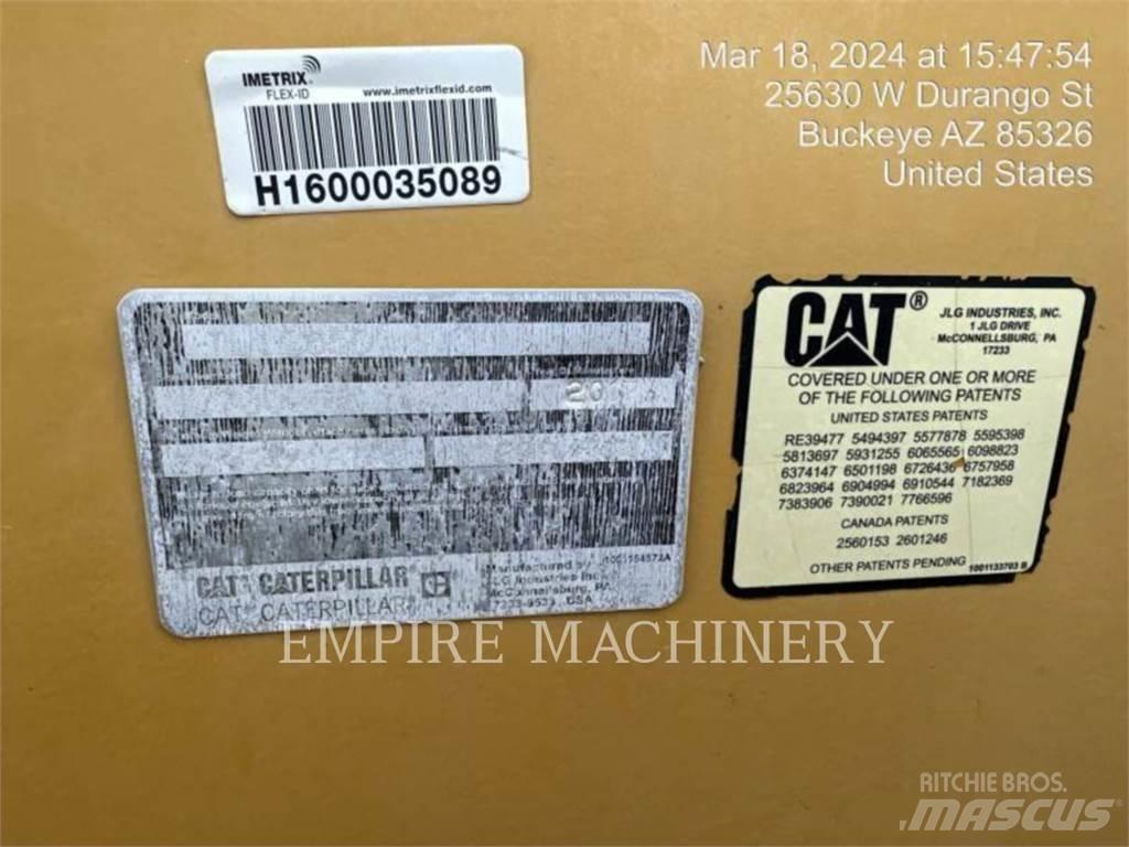 CAT TL1255D Teleskopiskie manipulatori
