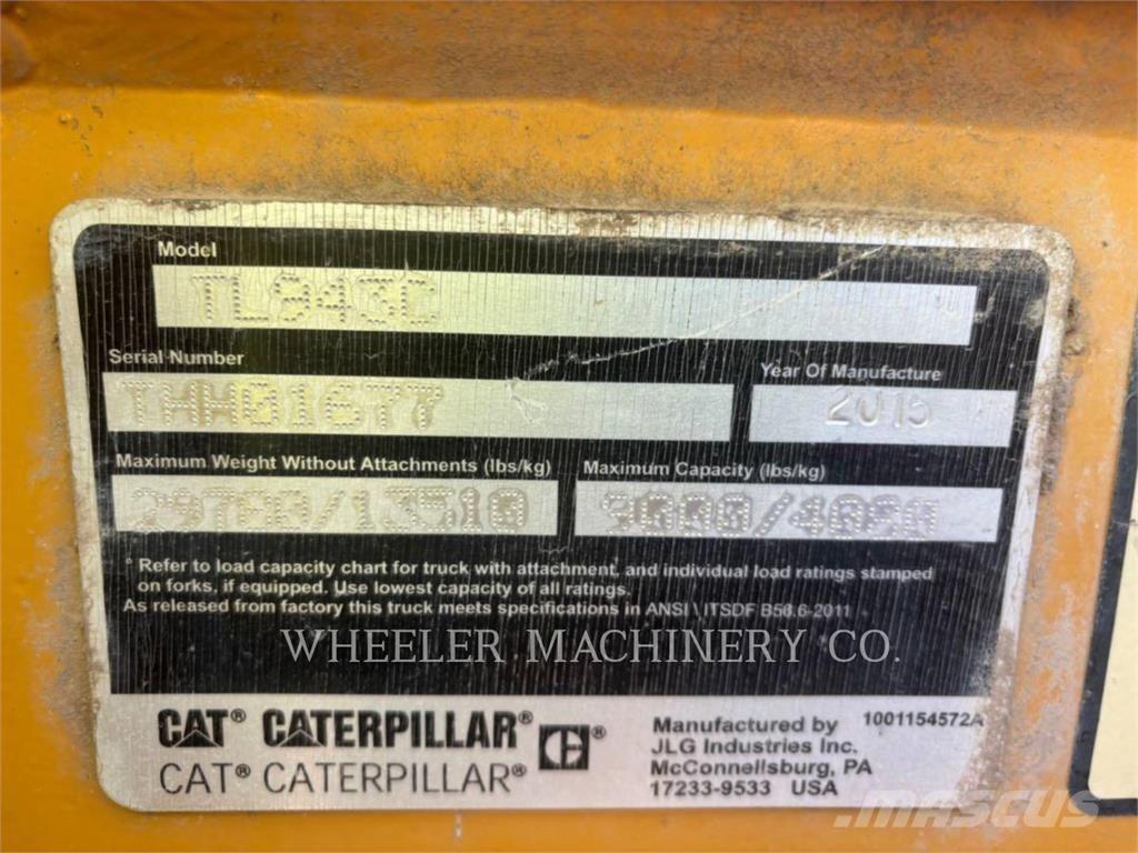 CAT TL943C CAB Teleskopiskie manipulatori