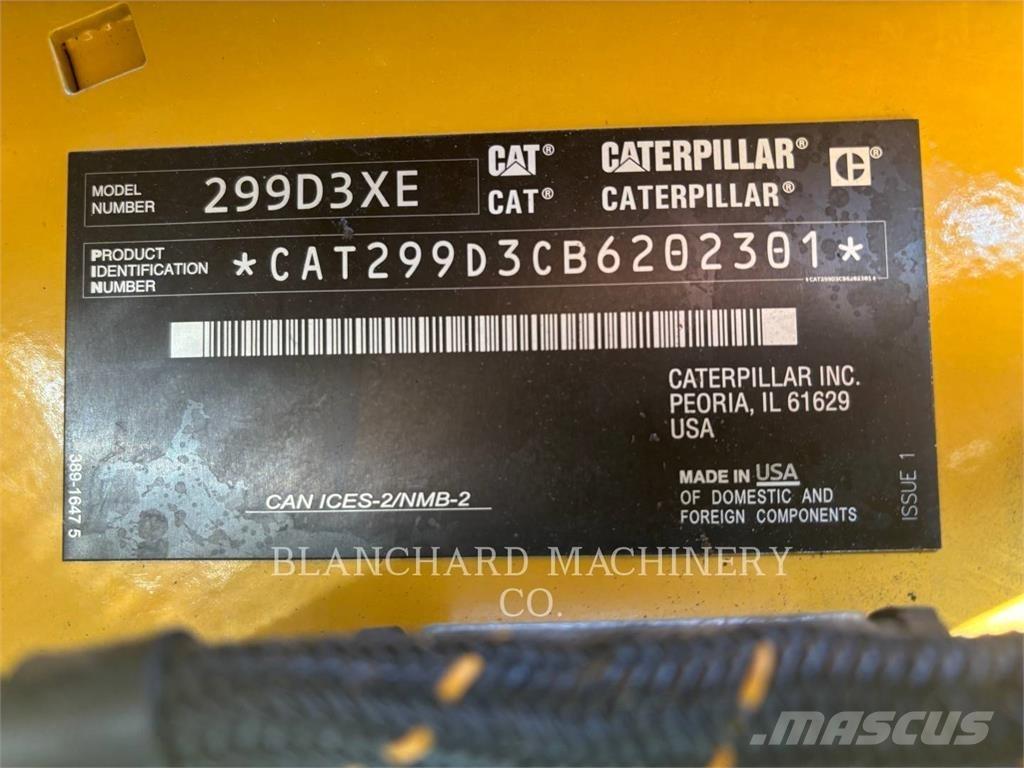 CAT TRADE-IN 299D3XE Kāpurķēžu iekrāvēji