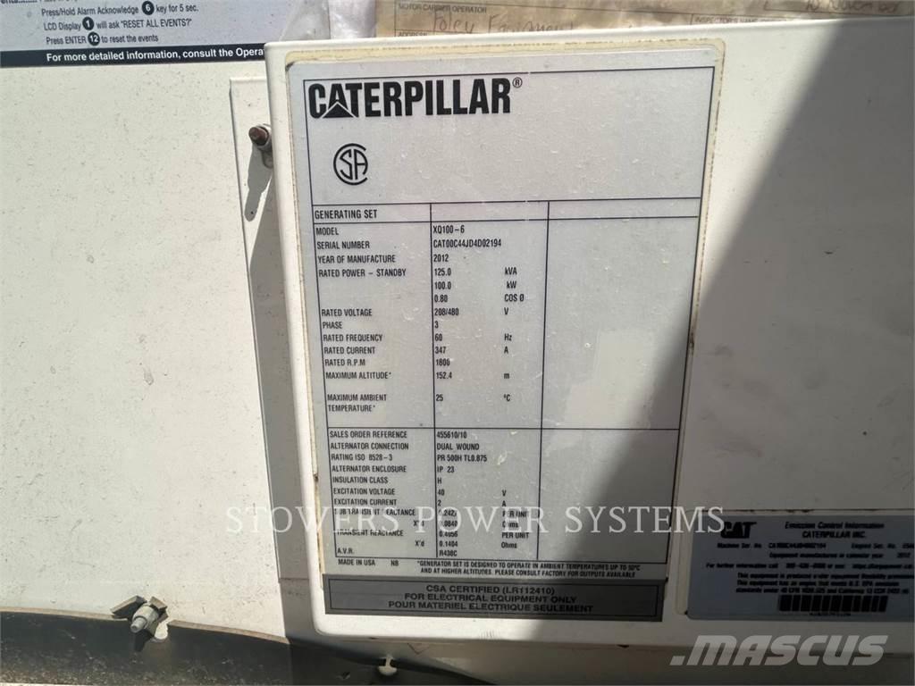 CAT XQ100 Citi ģeneratori
