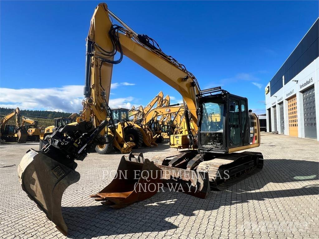 Caterpillar 313FL Kāpurķēžu ekskavatori