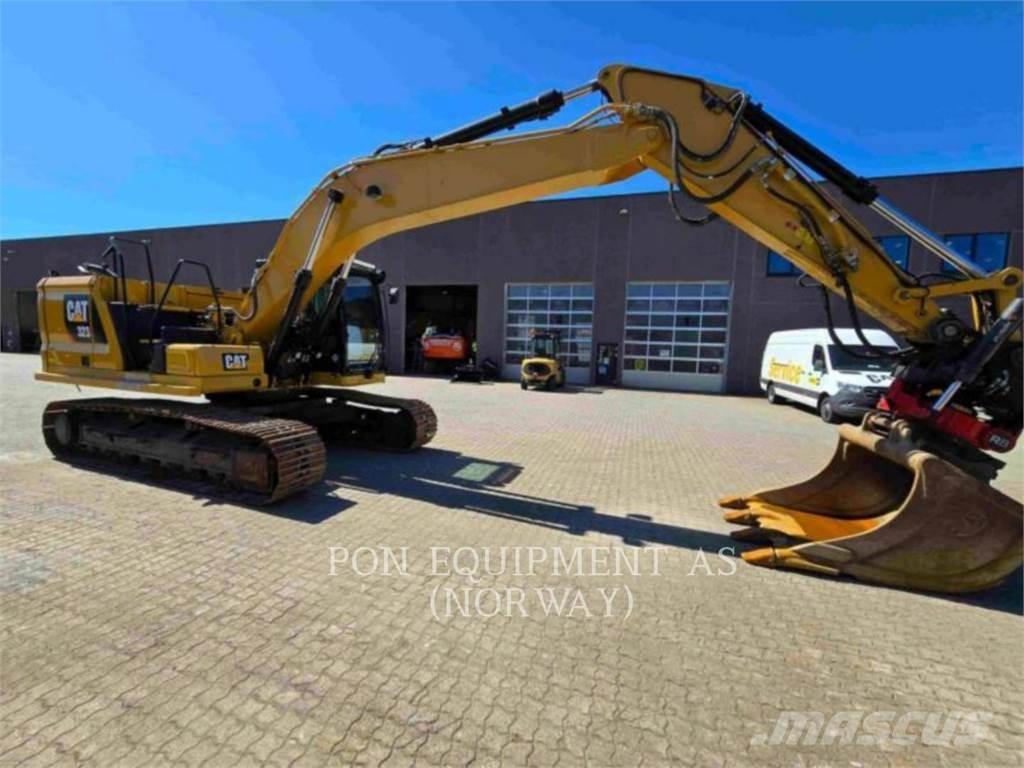 Caterpillar 323-07 Kāpurķēžu ekskavatori