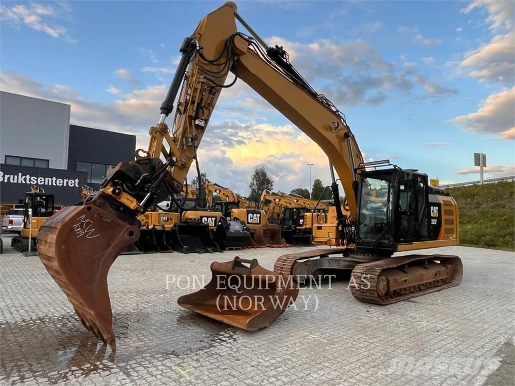 Caterpillar 323FL Kāpurķēžu ekskavatori
