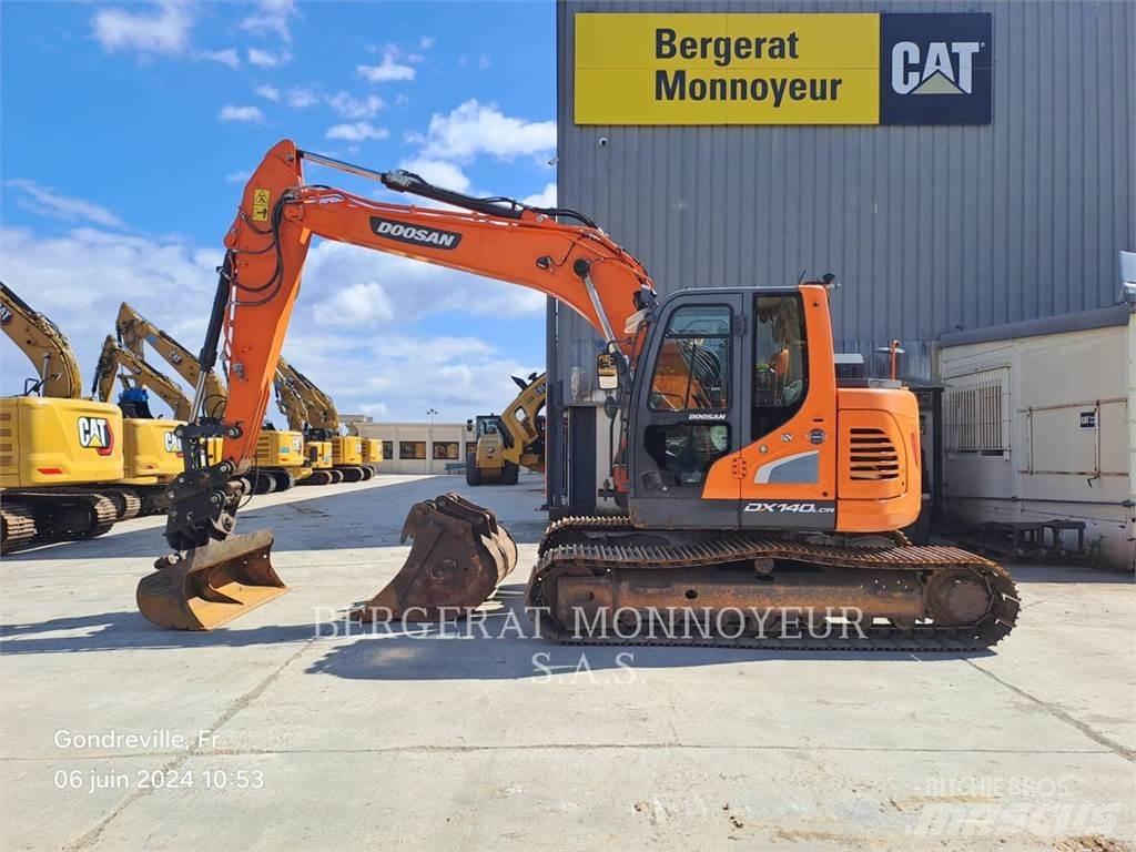 Doosan DX140LCR Kāpurķēžu ekskavatori