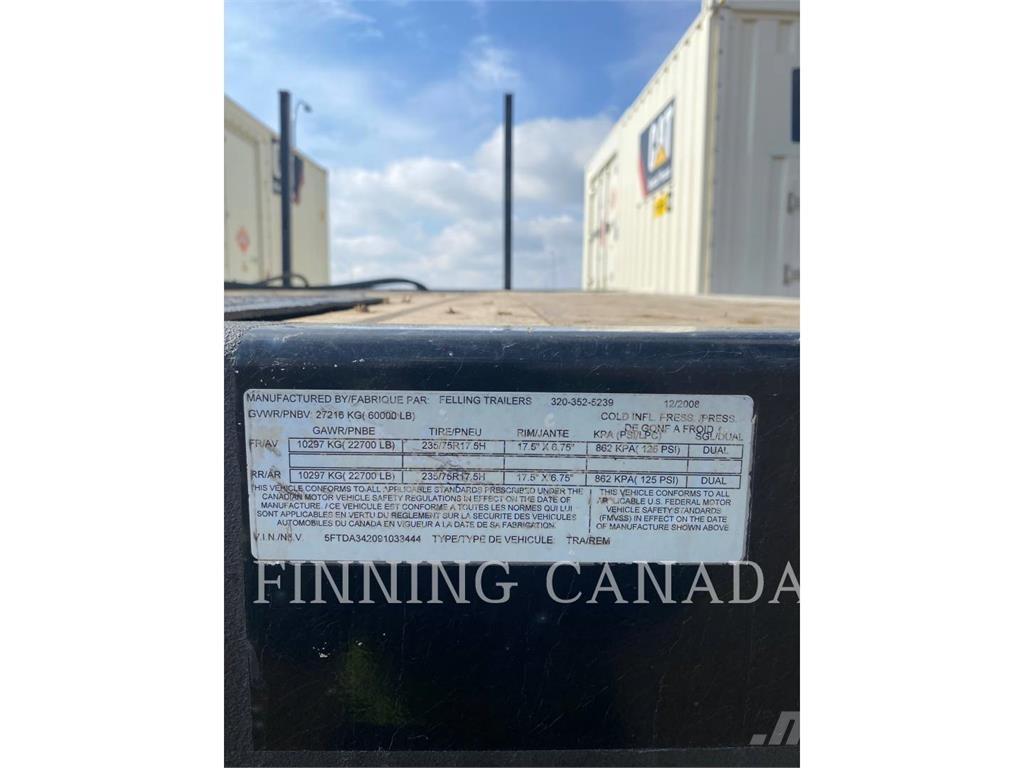 Felling TRAILERS Citas piekabes