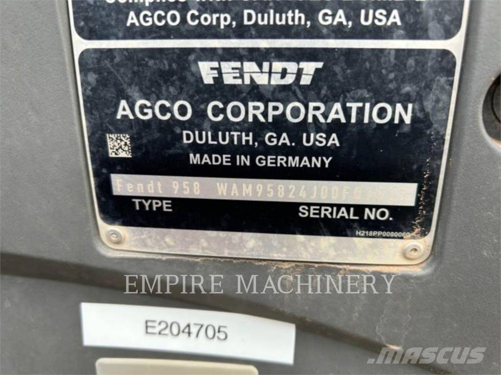 Fendt FT933G6 Traktori